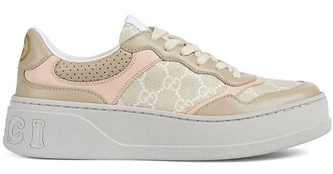 gucci gg chunky platform sneakers|gucci bedazzled sneakers.